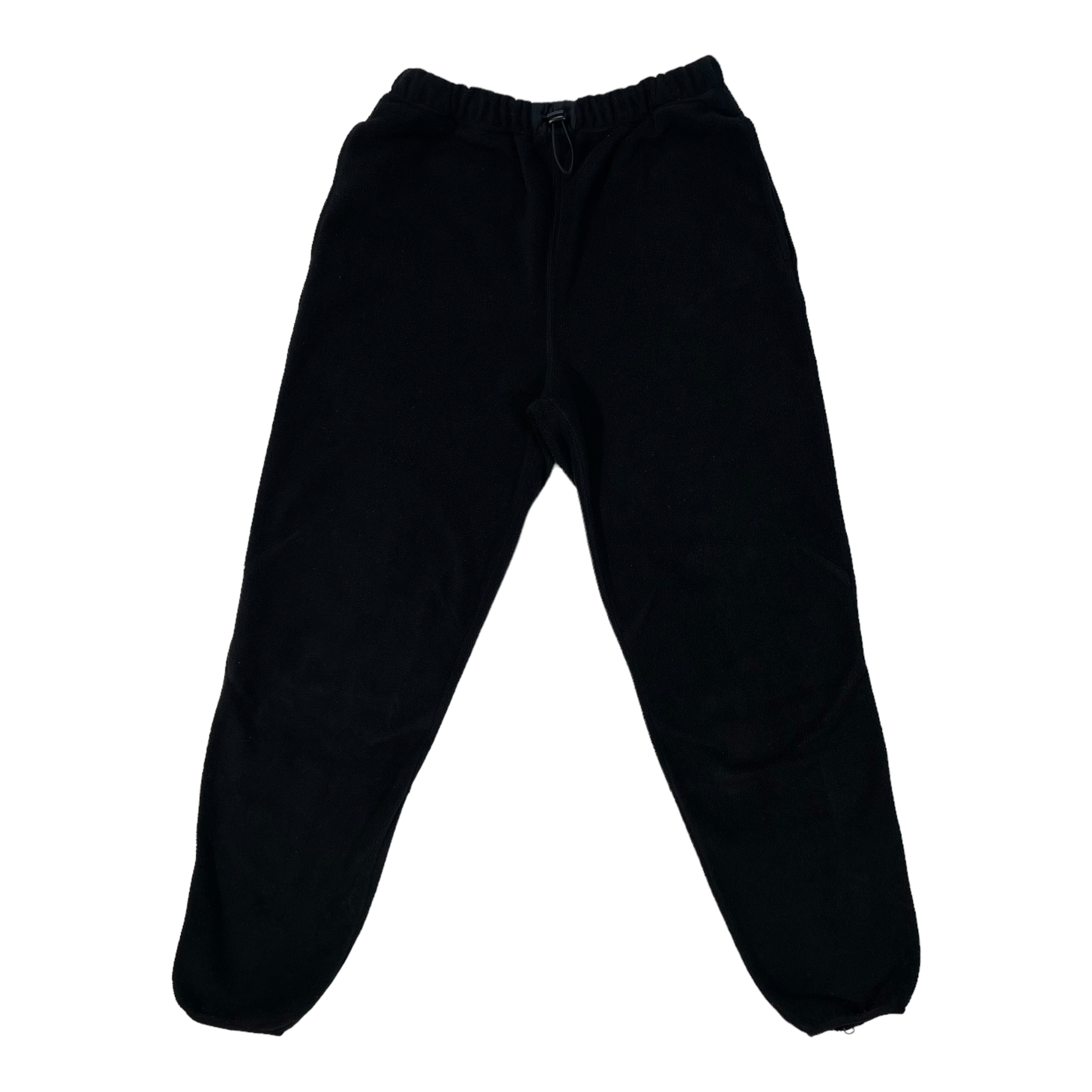 Vintage 90's WILSON Sweatpants Mens 2XL XXL Black Blank Fleece